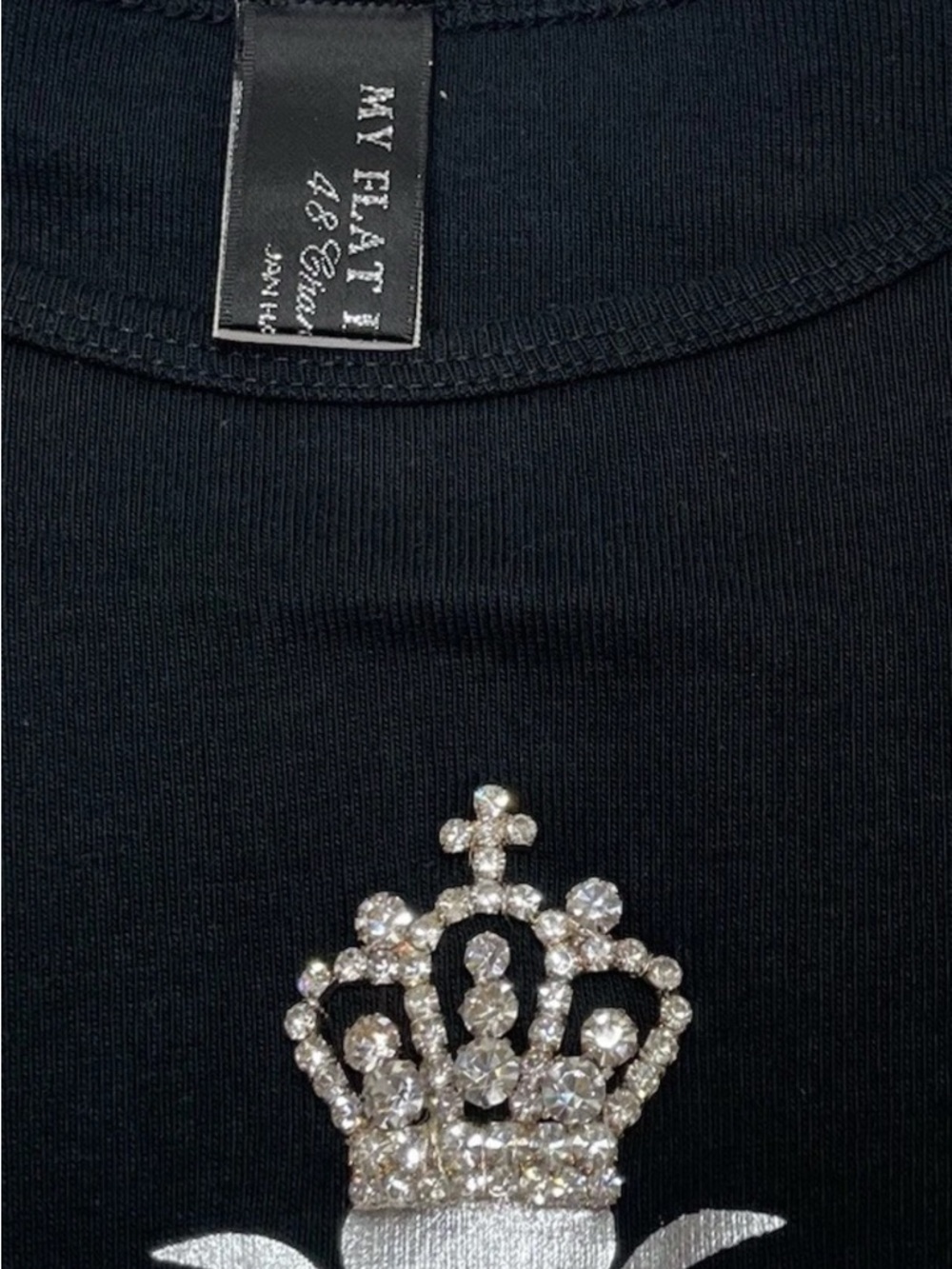 My Flat In London Jan Haedrich Women’s Size L Large Queen Bee Long Sleeve Shirt - Picture 4 of 9